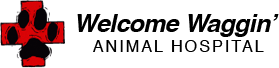 welcome Waggin' Animal Hospital logo